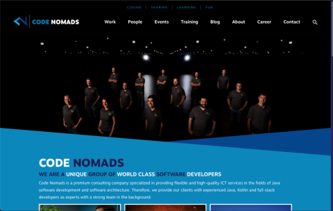 new website